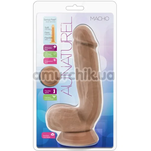 Фалоімітатор Au Naturel Macho, коричневий