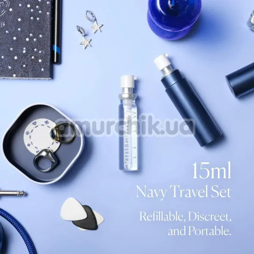 Лубрикант Uberlube 3-in-1 Good-to-Go Blue на силиконовой основе, 15 мл