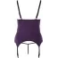 Комплект Cottelli Collection Lingerie 263176 фиолетовый: корсет + трусики-стринги - Фото №6