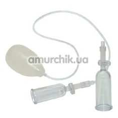 Вакуумные стимуляторы для сосков Crystal Clear Multi Sucker, прозрачные - Фото №1