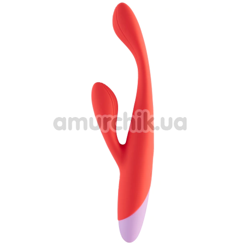 Вібратор Love Signal Double Beat, кораловий
