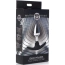 Анальная пробка Master Series Dark Invader Metal And Silicone Anal Plug S, черная - Фото №5