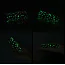 Кліторальний вібратор Music Massager Glow In The Dark, чорний - Фото №16