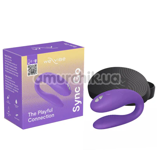 Вібратор We-Vibe Sync Go (ві вайб сінк гоу фіолетовий)