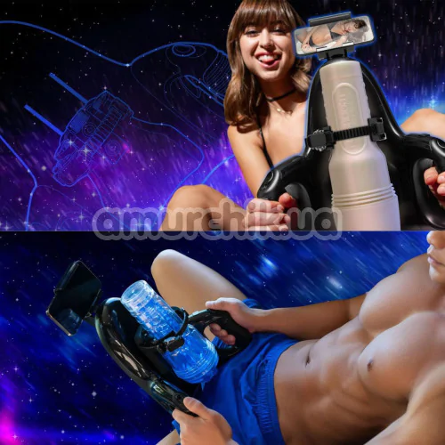 Адаптер для мастурбаторів Fleshlight Universal Launch, чорний