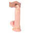 Вібратор Nature Skin Bendable RC Vibrator With Balls, тілесний - Фото №5