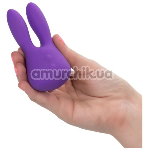 Клиторальный вибратор Silicone Marvelous Bunny, фиолетовый