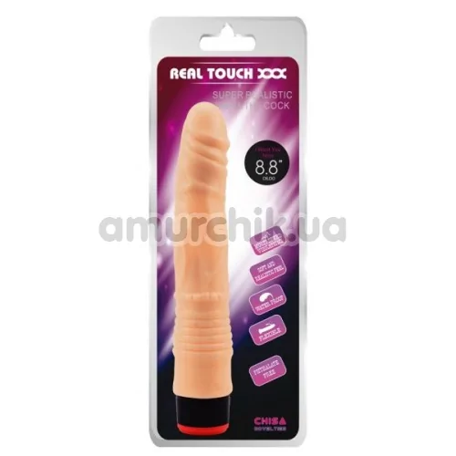 Вібратор Real Touch XXX 8.8, тілесний