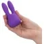 Клиторальный вибратор Silicone Marvelous Bunny, фиолетовый - Фото №12