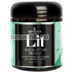 Массажная свеча Sensuva Lit Eucalyptus Releaf, 113 мл - Фото №1