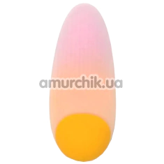 Клиторальный вибратор Sweet Em Velvet Lure Mini, оранжевый - Фото №1