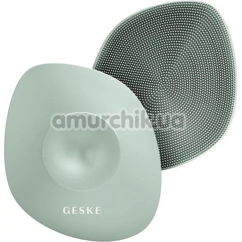 Щітка для тіла Geske Body Brush 4 in 1 Suction Mount, зелена