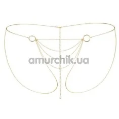 Прикраса для тіла Bijoux Indiscrets The Magnifique Collection Bikini Chain, золоте - Фото №1
