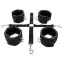 Фіксатори для рук і ніг Guilty Pleasure Hog Tie Cuff Set, чорні - Фото №1