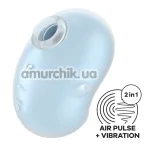 Симулятор орального секса для женщин с вибрацией Satisfyer Cutie Ghost, голубой - Фото №1