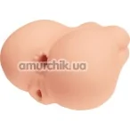 Мастурбатор Malesation Real Ass + Pussy, телесный - Фото №1