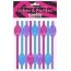 Трубочки для напитков LoveToy Jokes&Parties Pussy Straws - разноцветные, 9 шт - Фото №1