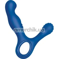 Вібростимулятор простати Renegade Revive Rechargeable Dual Stimulator Bendable, синій - Фото №1