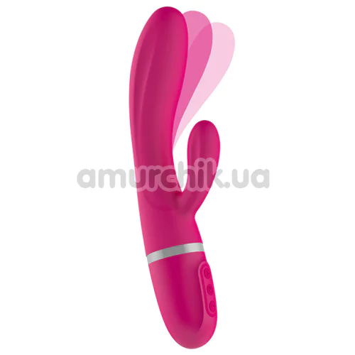 Вибратор Liebe Pleasure Toys Bend It Plus, розовый