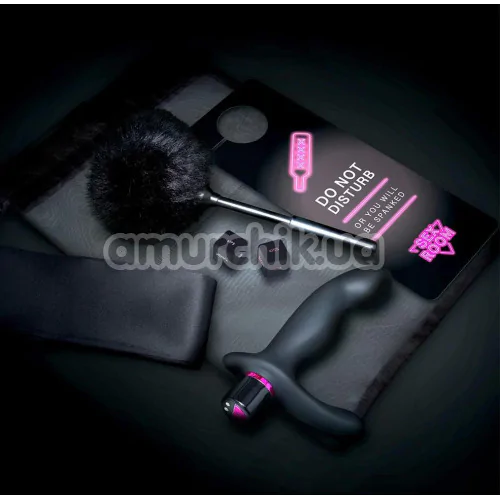Набір секс-іграшок Sex Room Prostate Play Kit, чорний