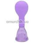 Вакуумная помпа для клитора Advanced Clit Pump, фиолетовая - Фото №1