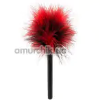 Перышко для ласк Mini Feather, черно-красное - Фото №1