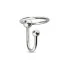 Уретральна вставка Unbendable Sperm Stopper Solid SIN106 2.6, срібна - Фото №3