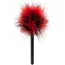 Перышко для ласк Mini Feather, черно-красное - Фото №1