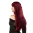 Перука Fetish Hair Long Wig With Straight Bangs, бордова - Фото №2