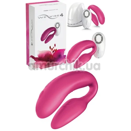 Вибратор We-Vibe 4 Pink (ви вайб 4 розовый)