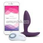 Анальная пробка с вибрацией We-Vibe Ditto Purple (ви вайб дитто фиолетовый) - Фото №1