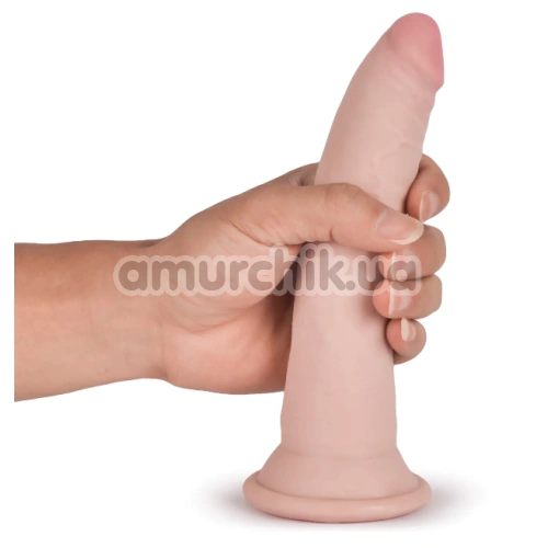 Фаллоимитатор Knight Cock Triple Density Dildo 7.8, телесный