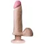 Вибратор The Realistic Cock Vibrating 8, телесный - Фото №1
