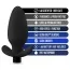 Анальна пробка з вібрацією Anal Adventures Platinum Saddle Plug, чорна - Фото №6