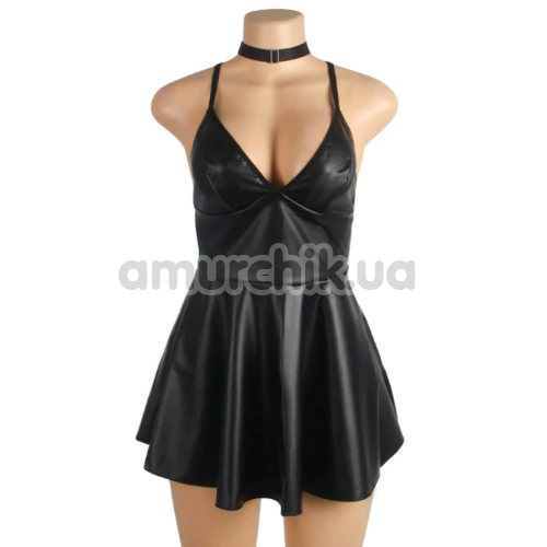 Платье Star Night Wet Look Adult Dress, черное