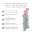 Ручка-масажер для обличчя Geske Rose Quartz Depuffing Pen 6 in 1, зелений - Фото №4