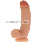 Фаллоимитатор Get Real 7 Inch W Balls, телесный - Фото №1