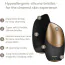 Ультразвукова щітка для обличчя Geske Sonic Thermo Facial Brush 6 in 1, cіро-золота - Фото №7