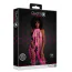 Комбинезон Ouch! Bodystocking With Halterneck Glow In The Dark, розовый - Фото №7