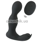 Вибростимулятор простаты с ротацией Rebel RC Butt Plug With 2 Functions, черный - Фото №1