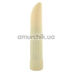 Вибратор Lady Finger Deluxe Mini Ivory 13 см, белый - Фото №1