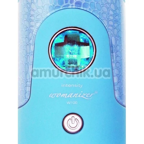 Симулятор орального секса для женщин Womanizer W100, голубой