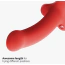 Фаллоимитатор Fun Factory Magnum Dildo, красный - Фото №7