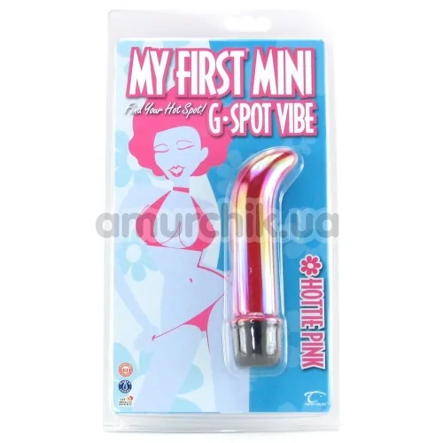 Вибратор для точки G My First Mini G-Spot Vibe, розовый