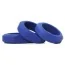Набір з 3 ерекційних кілець Tom of Finland 3 Piece Silicone Cock Ring Set, синій - Фото №2