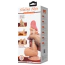 Фалоімітатор Sliding Skin Bendable 7.6, тілесний - Фото №9