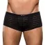 Труси чоловічі Microfiber Striped Low-Rise Trunk, чорні - Фото №3