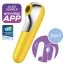 Симулятор орального секса для женщин Satisfyer Dual Love, желтый - Фото №3