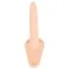 Страпон з вібрацією Vibrating Strap-On, тілесний - Фото №5