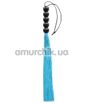 Флоггер DS Fetish Flogger Balls 5, голубой - Фото №1